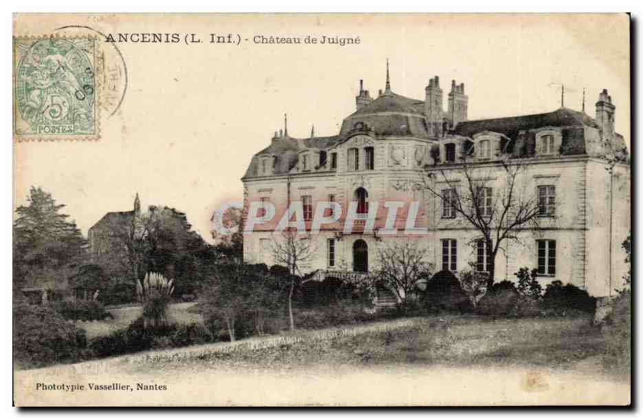Ancenis CPA Chateau de Juigne