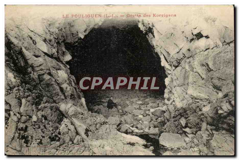 Le Pouliguen CPA GRotte des Korrigans