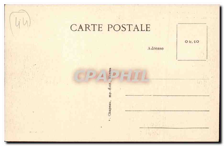 La Baule CPA Le remblai Boulevard Darlu — Rückseite