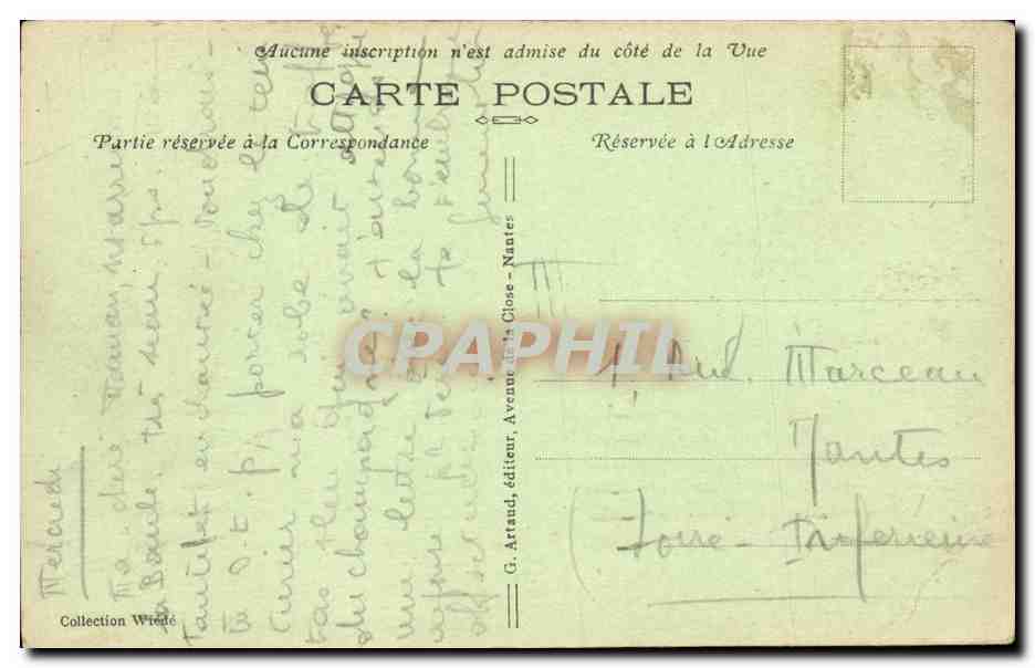 La Baule CPA Le bois — Verso