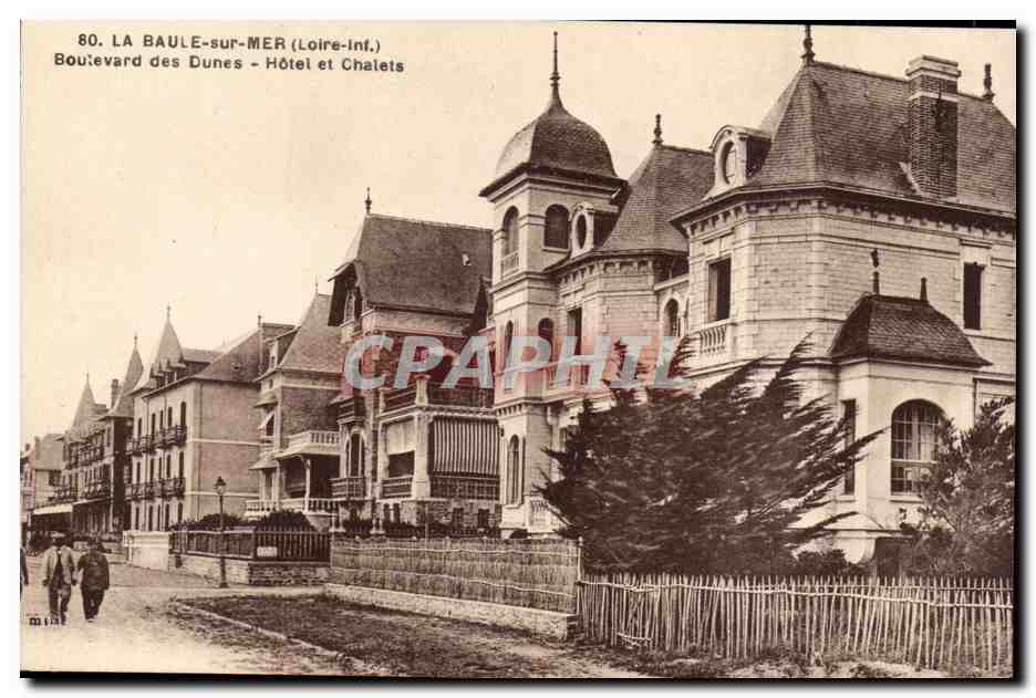 La Baule CPA Boulevard des dunes Hotel et Chalets