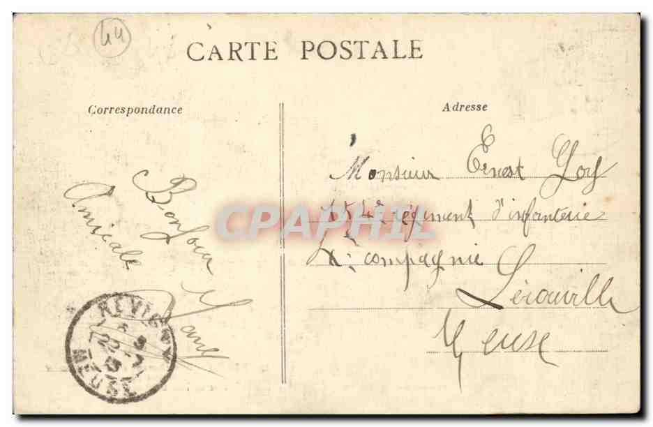 Nantes — Collapse of the Maudit Bridge — Artaud-Nozaïs, Nantes — Back