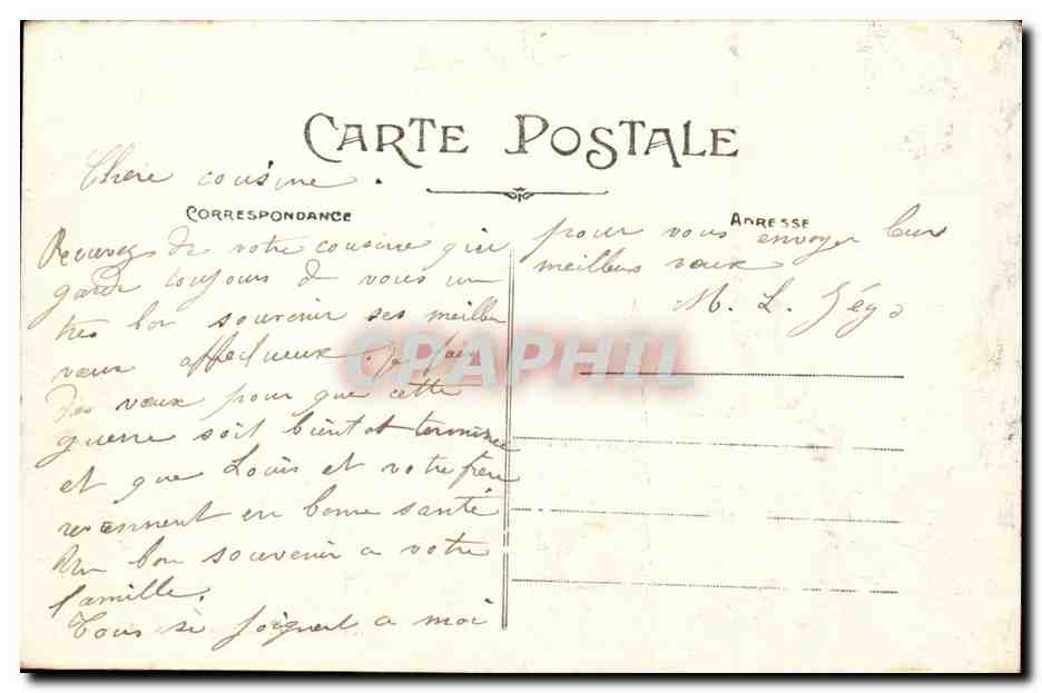 NANTES — View of the Port, the Quays and the City — Collection F. Chapel — Back