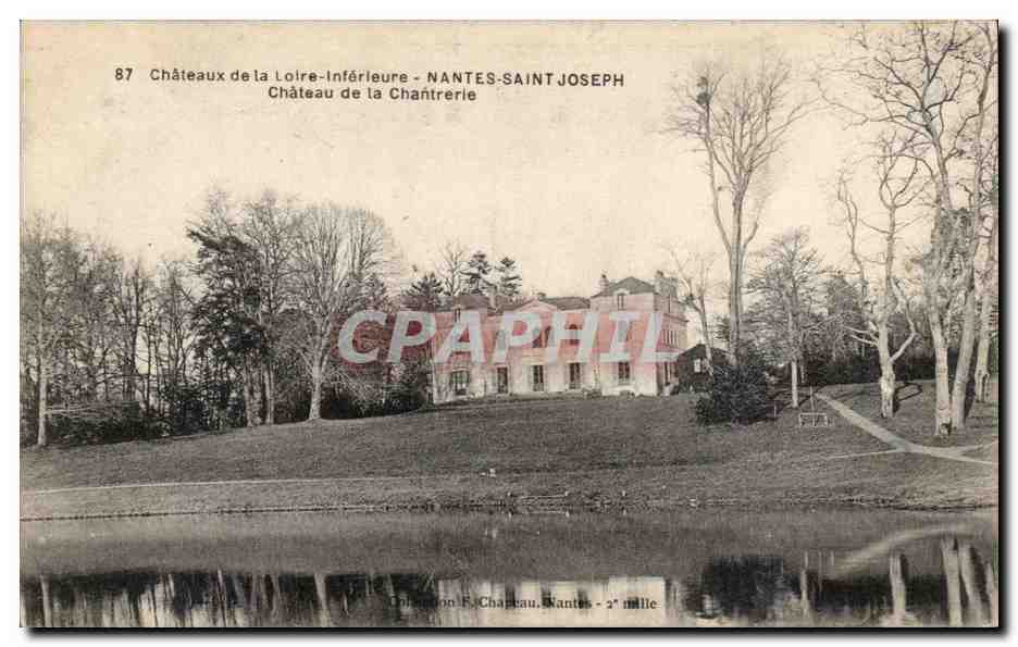 CPA Chateaux de la Loire Nantes Saint Joseph Chateau de la Chantrerie