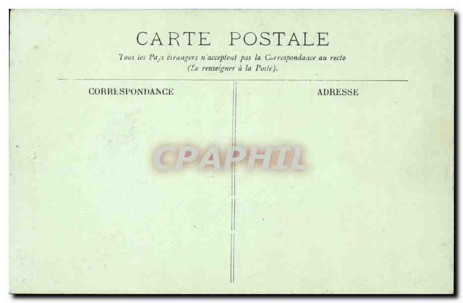 CPA Nantes La cathedrale Les Chapiteaux — Verso