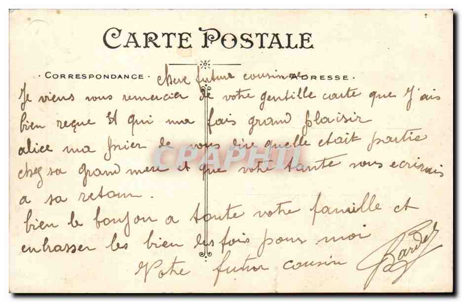 CPA Nantes Le jardin des plantes Le petit Etang — Verso