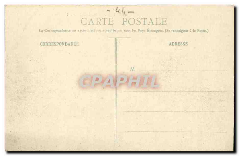 CPA Nantes Le musee Dobree et le manoir de Jean V — Rückseite