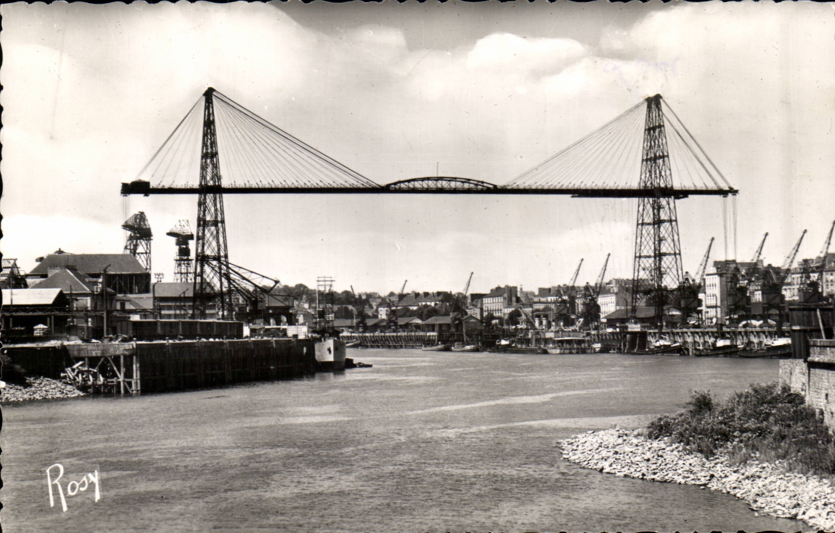 Nantes CPM le pont transbordeur