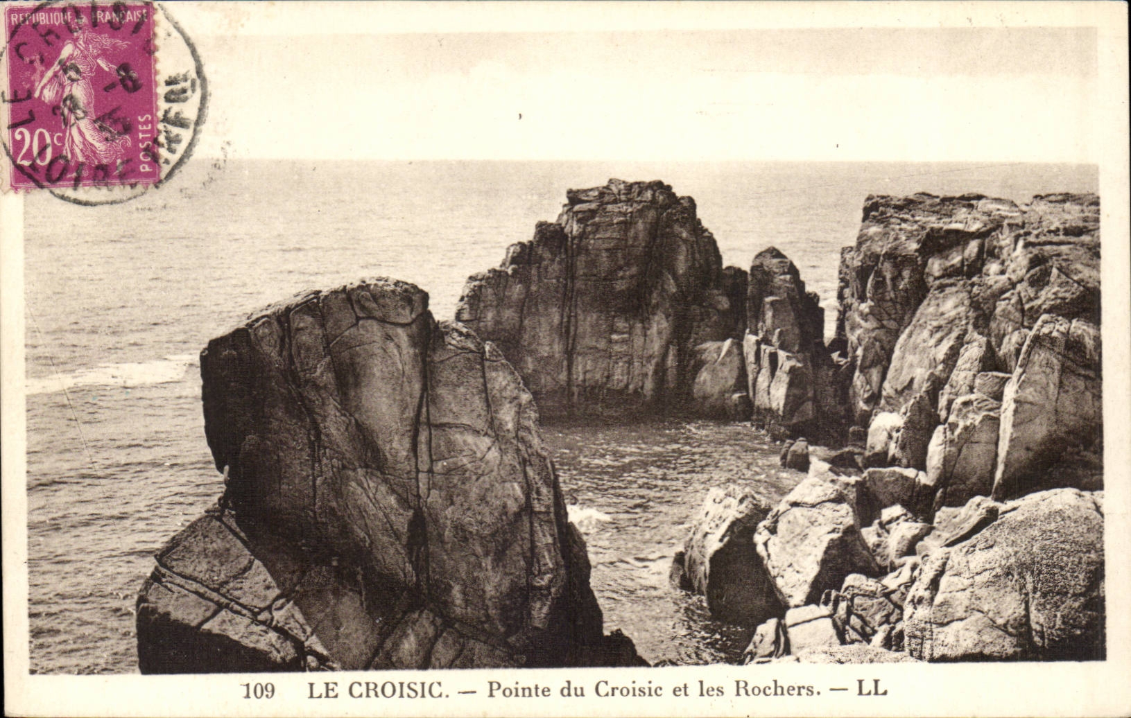 Le Croisic CPA Pointe du croisic et les rochers