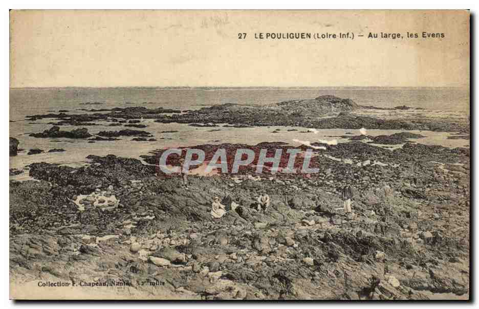 Le pouliguen CPA Au large les Evens