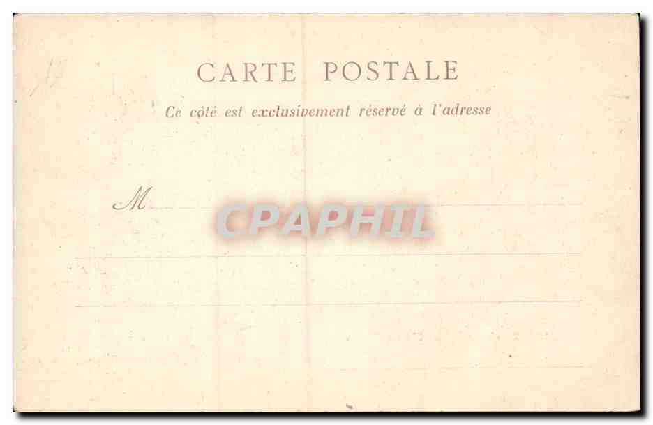 CPA Le Croisic Entree du Mont Esprit — Back