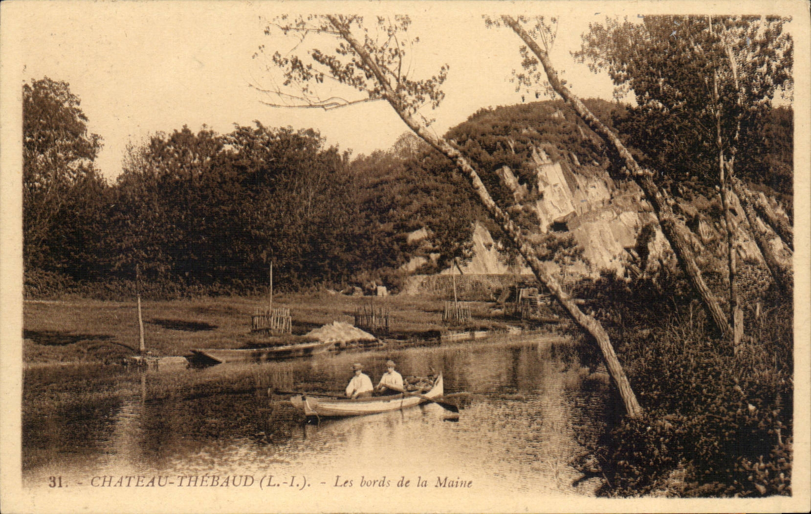 CPA Chateau Thebaud Les bords de la maine