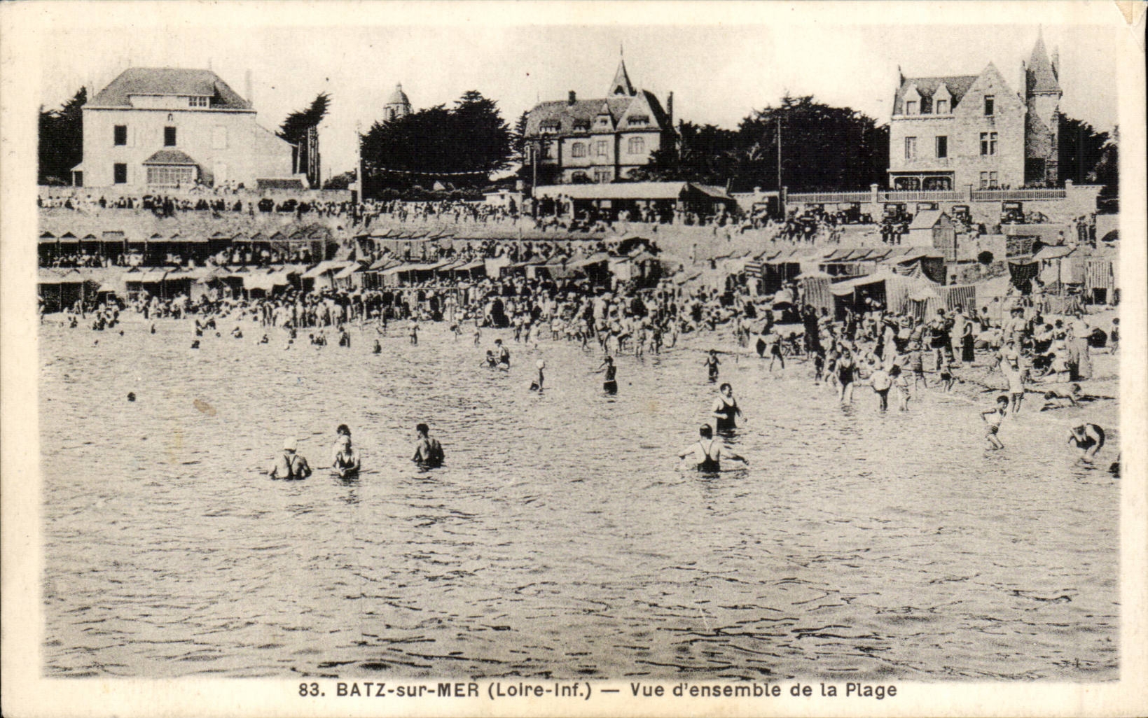 Batz sur mer cPa Vue d'ensemble de la plage