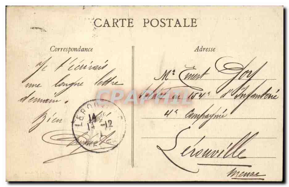 NANTES - The Rotonde Bridge and the Towers of the Lefèvre-Utile Biscuit Factory — Publisher: Hébert & Cie, Nantes, No. 281 — Back