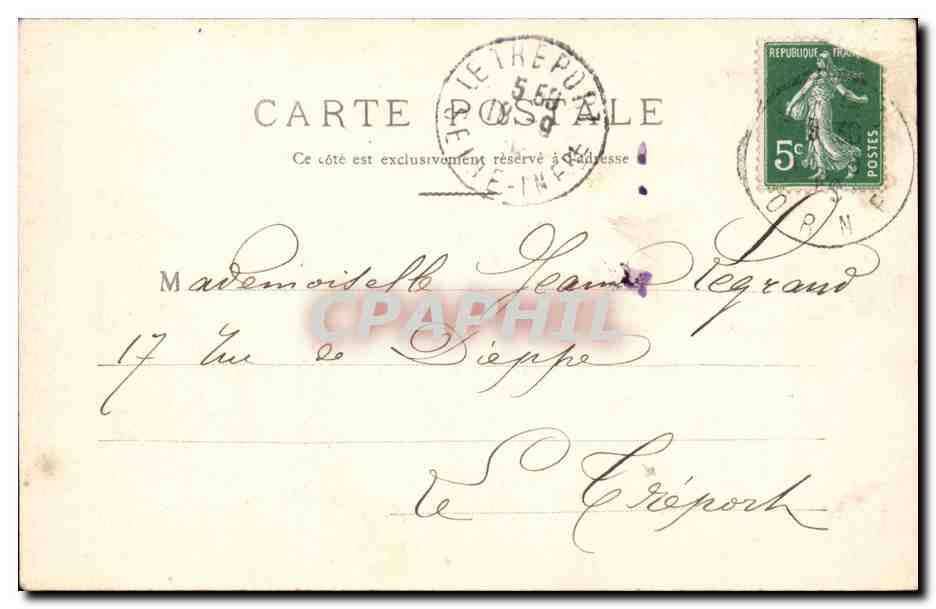 CPA La Normandie Coiffes d'hier Lisieux La sont les antiques Maisons de bois  — Verso