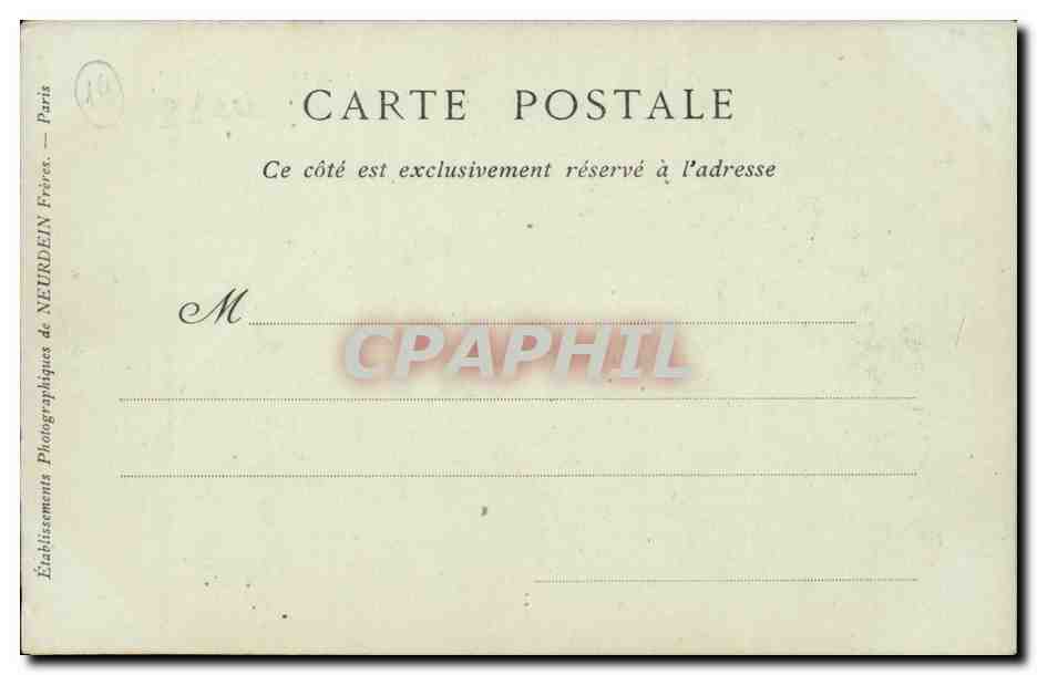 Type de Moulière — Collection ND Phot — n°26 — Verso