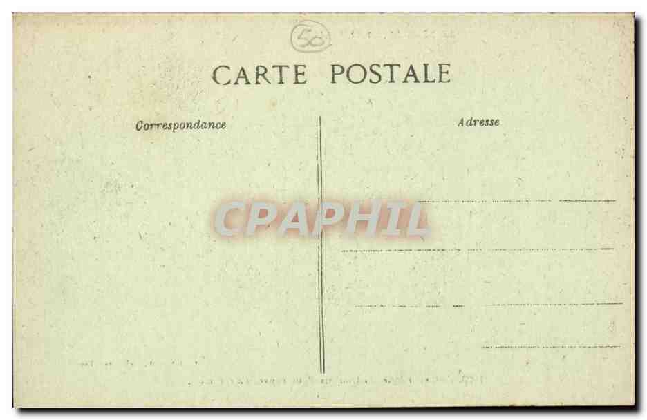 Trois hommes normands buvant et fumant — La Normandie Pittoresque, n°3092 — J.A. Gouley, édit., St-Pierre-Église — Verso