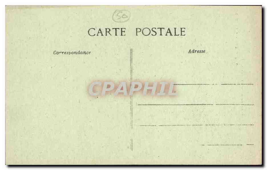 CPA La Normandie pittoresque Qvey lus mecanique (folklore coiffe costume) — Verso
