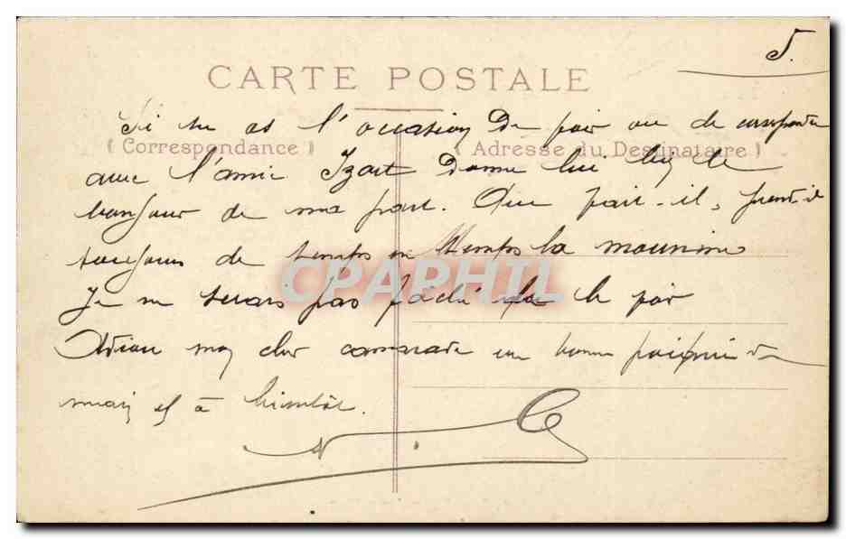 CPA Les chansons de Jean Rameau illustrees Les premiers pas (folklore coiffe costume enfant) — Verso