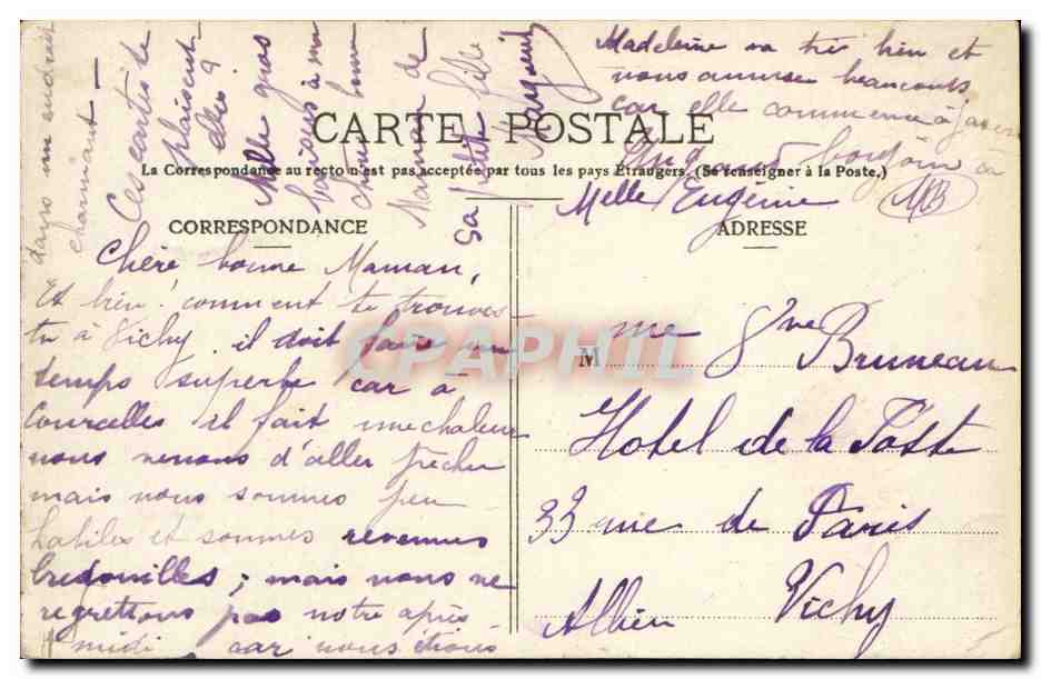 La Normandie CPA Ces bons Normands Illustrateur Huard Calpy (folklore costume) — Rückseite