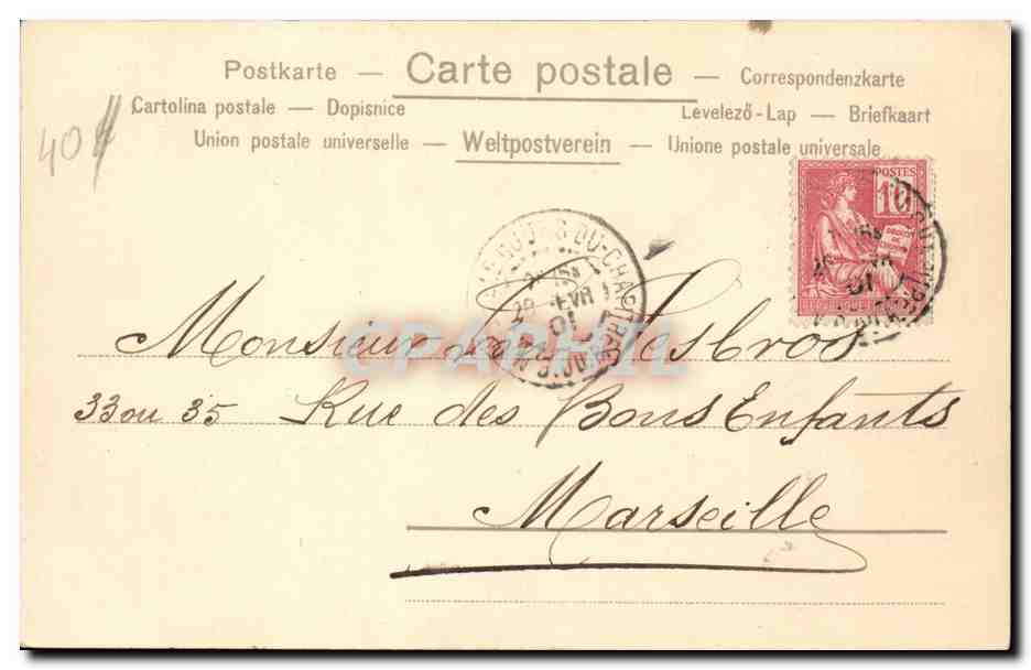 CPA Fantaisie Femme La favorite Raphael Kirchner TOP — Rückseite