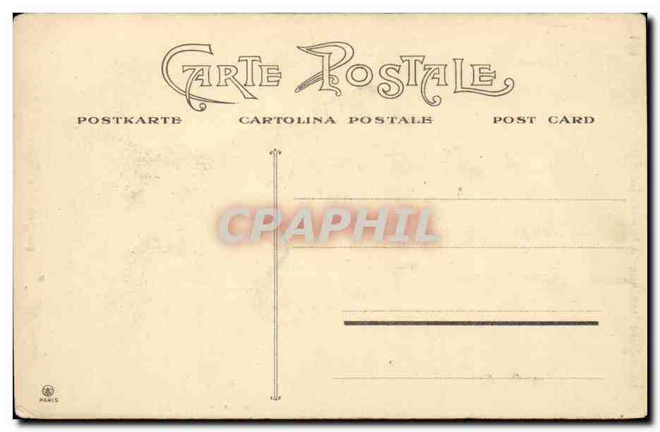 Frizur à la Frégate — Louis XVI — Verlag CPAPHIL, n° 601 — Rückseite