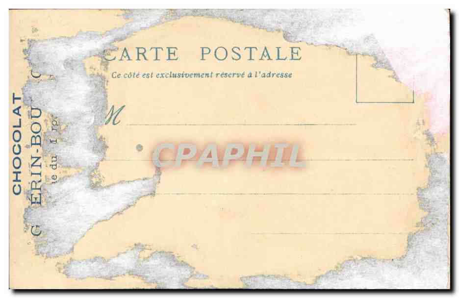 Fantaisie CPA Exposition universelle de 1900 le vieux paris Aubade de St Julien des menetriers — Verso
