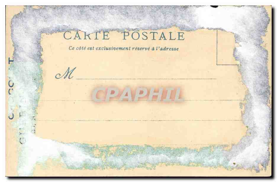 CPA Le Vieux Paris Exposition universelle de 1900 Chocolat Guerin Boutron La bouquetiere (metiers) — Verso