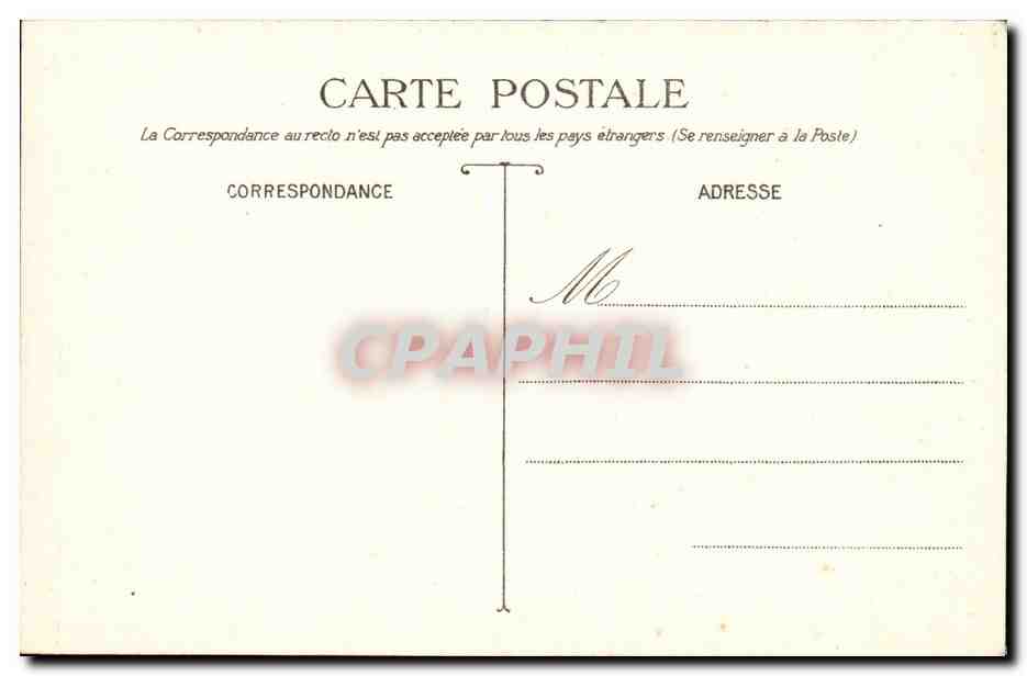 CPA Les humouristes de Jadis DAumier (gendarme forcat voleur) — Rückseite