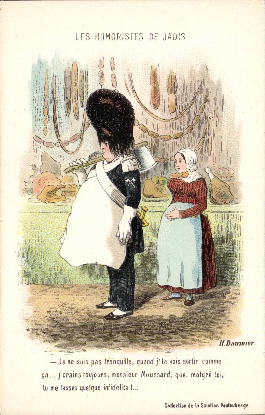 Les Humoristes de Jadis — Caricature de Daumier — H. Daumier