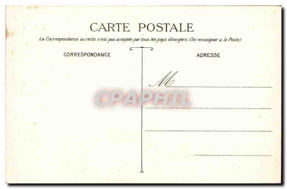 CPA Fantaisie Illustrateur Gavarni Clochard TOP — Verso