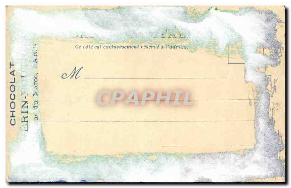 Old Paris — Popular Music — CHOCOLAT GUÉRIN-BOUSTRON — Back