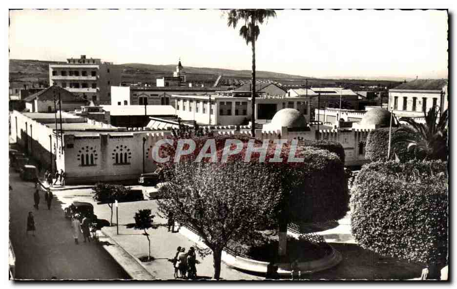 Tunisie Menezel Bourguiba CPM Place de la liberation Le marche