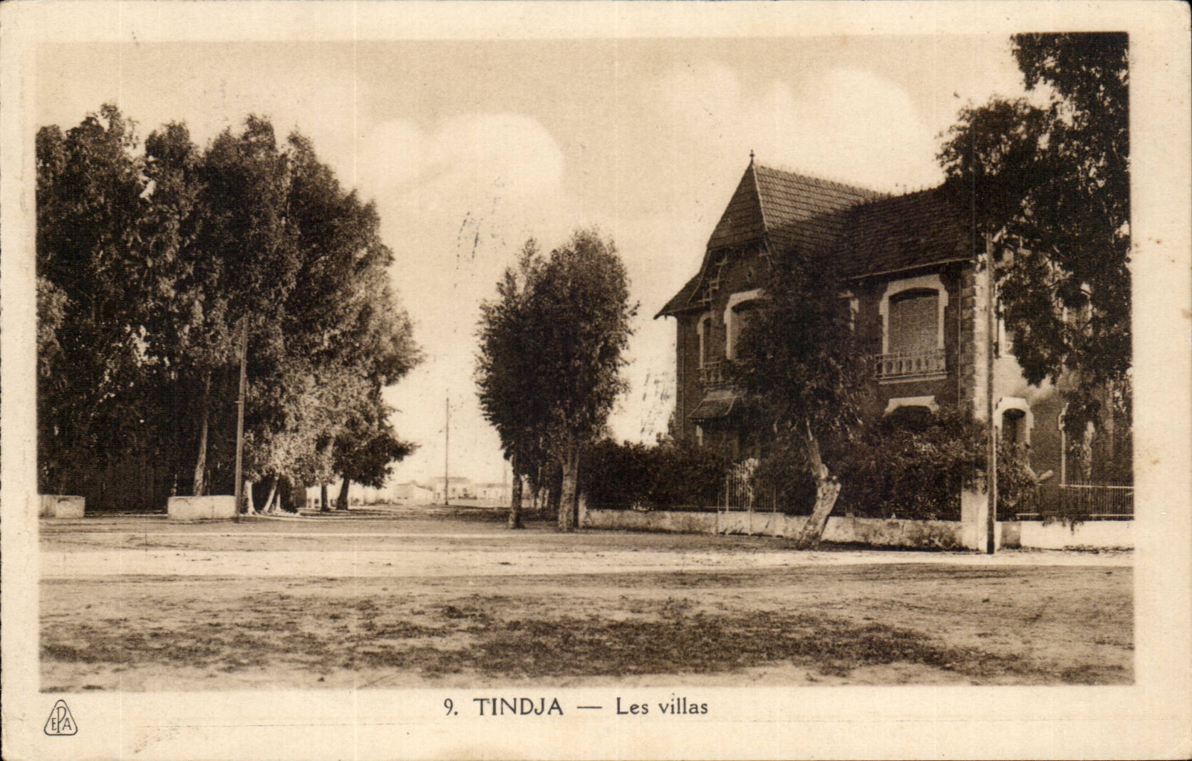 Tunisie CPA Tindja Les villas
