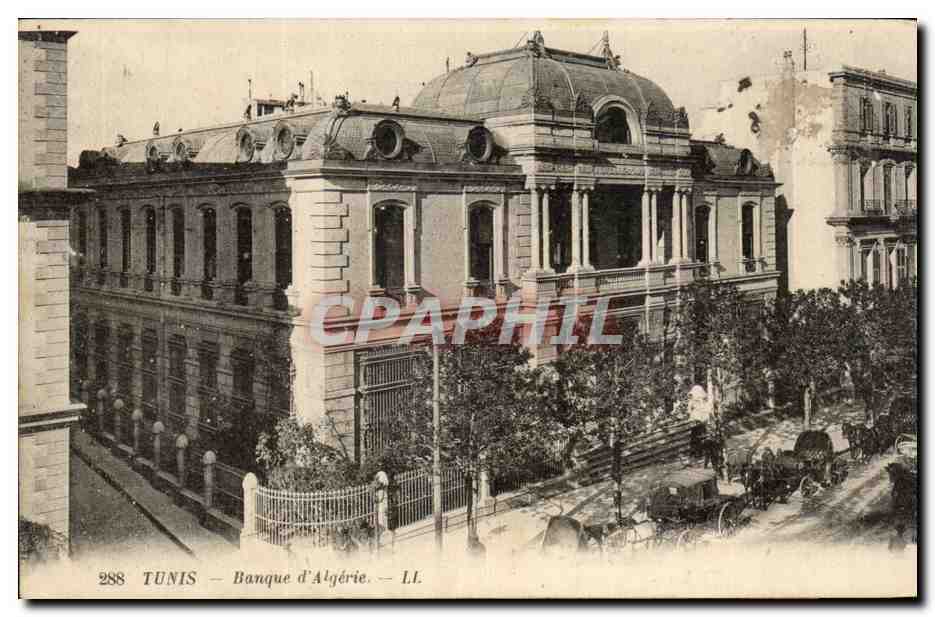 Tunisie Tunis CPA Banque d'Algerie 