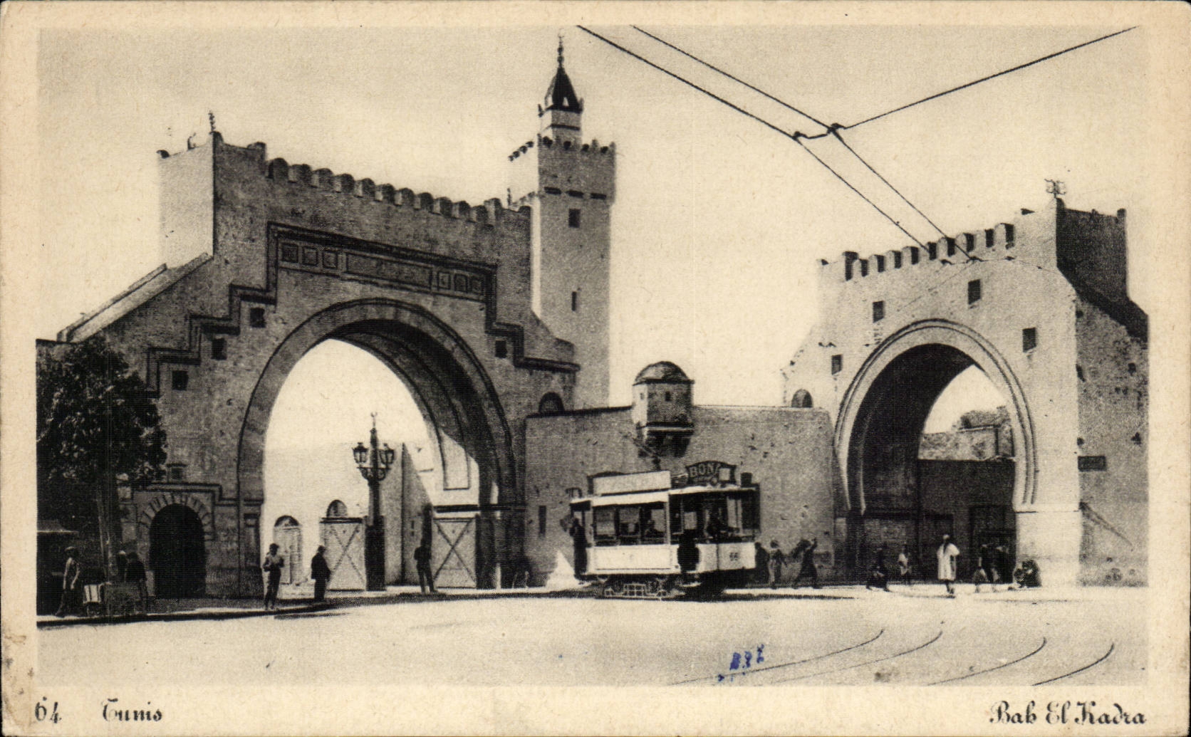Tunisie CPA Tunis Bab el Kadra