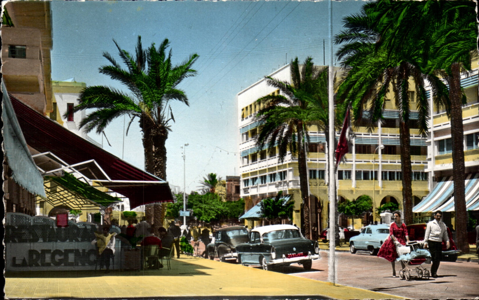 Tunisie Sfax CPA Avenue president Bourguiba