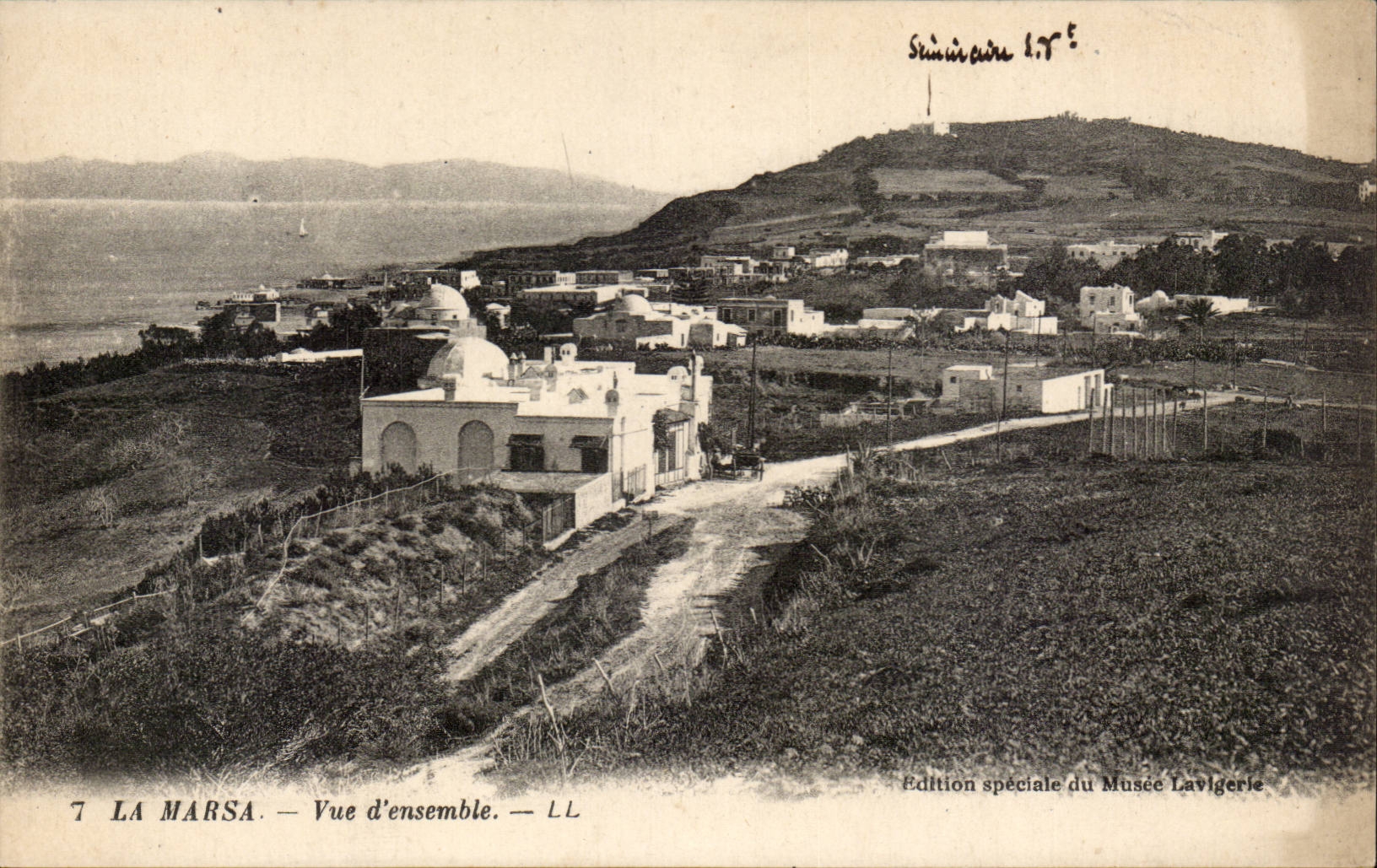 Tunisie CPA La Marsa Vue d'ensemble