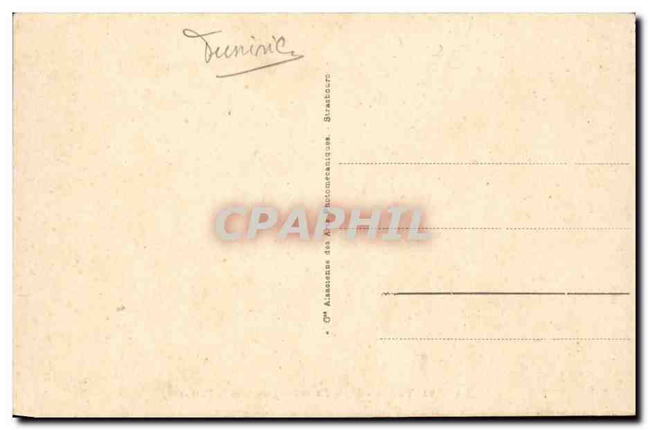 Tunisie CPA Tunis Souk el Sekadjine — Verso