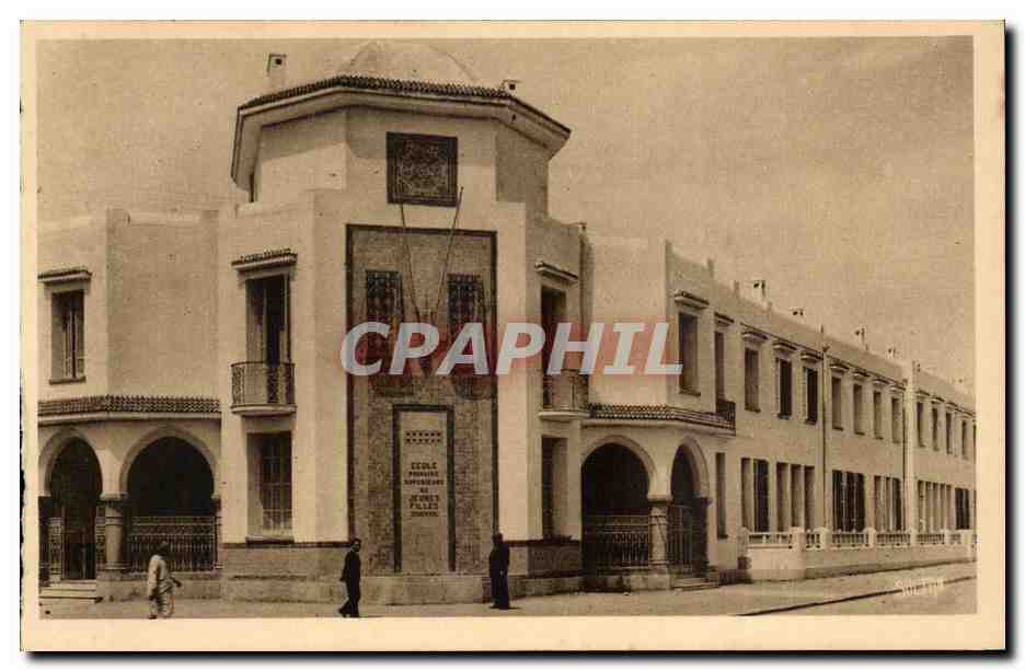 Tunisie CPA Bizerte Ecole superieure de jeunes filles