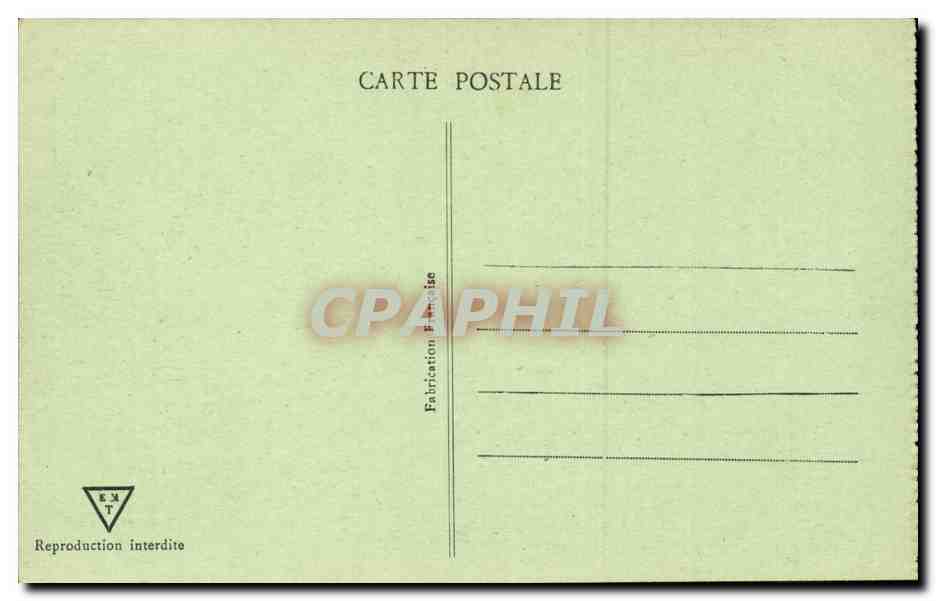 Tunisie CPA Tunis Souk des etoffes — Rückseite