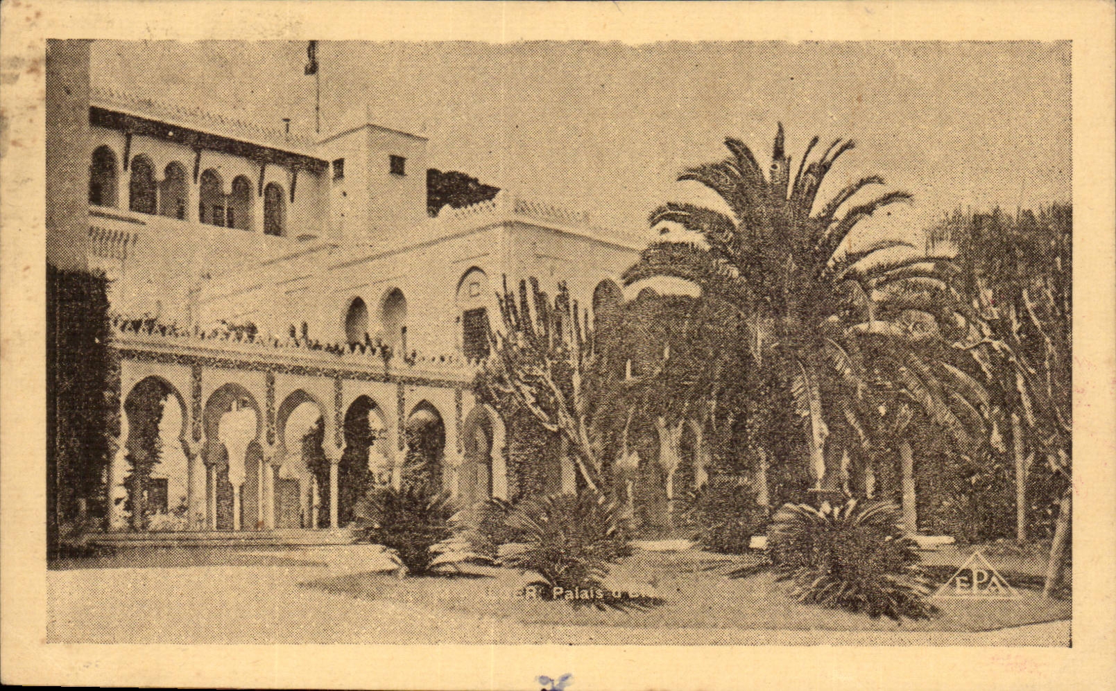 Algerie Alger CPA Palais d'ete