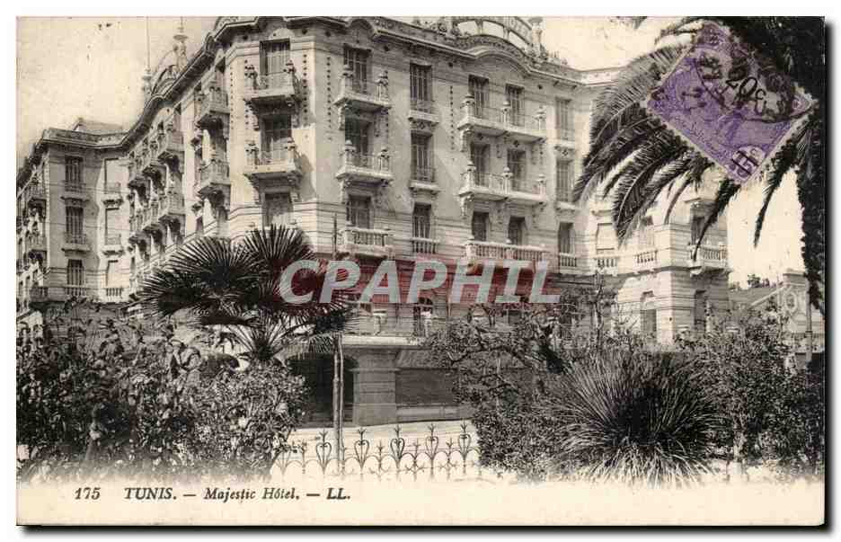 Tunisie CPA Tunis Majestic Hotel