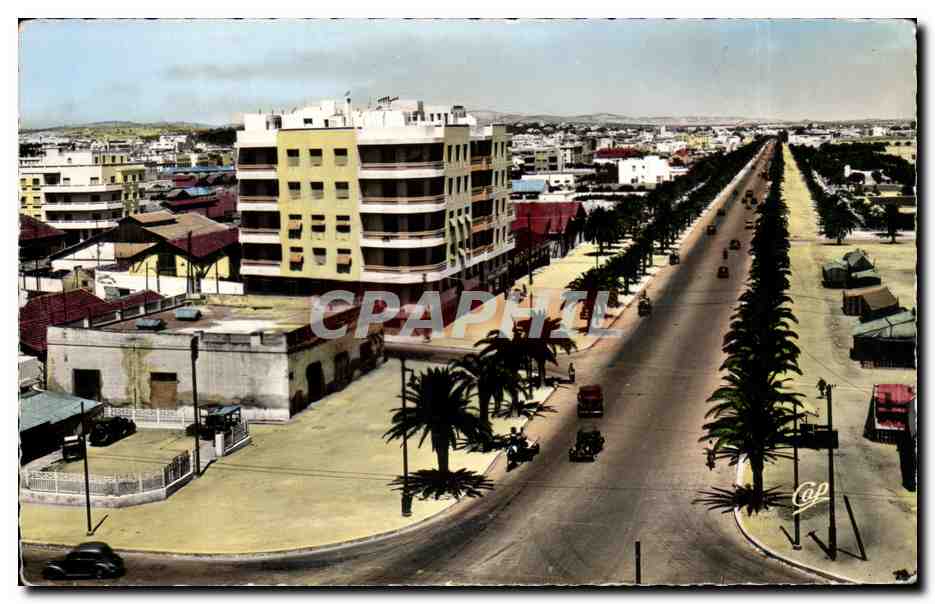 Tunisie CPA Tunis l'avenue Gambetta
