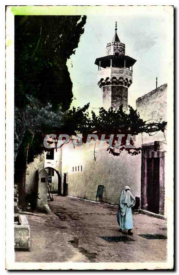 Tunisie CPA Tunis Mosquee Sidi Youssef Souk Dzira 