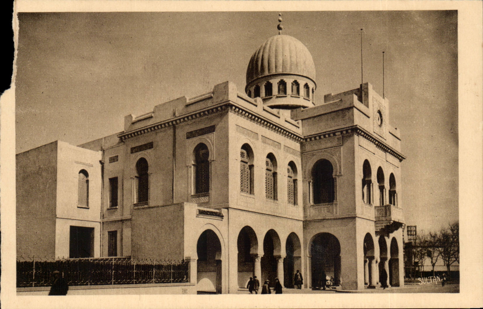 Tunisie CPA Bizerte L'hotel de ville