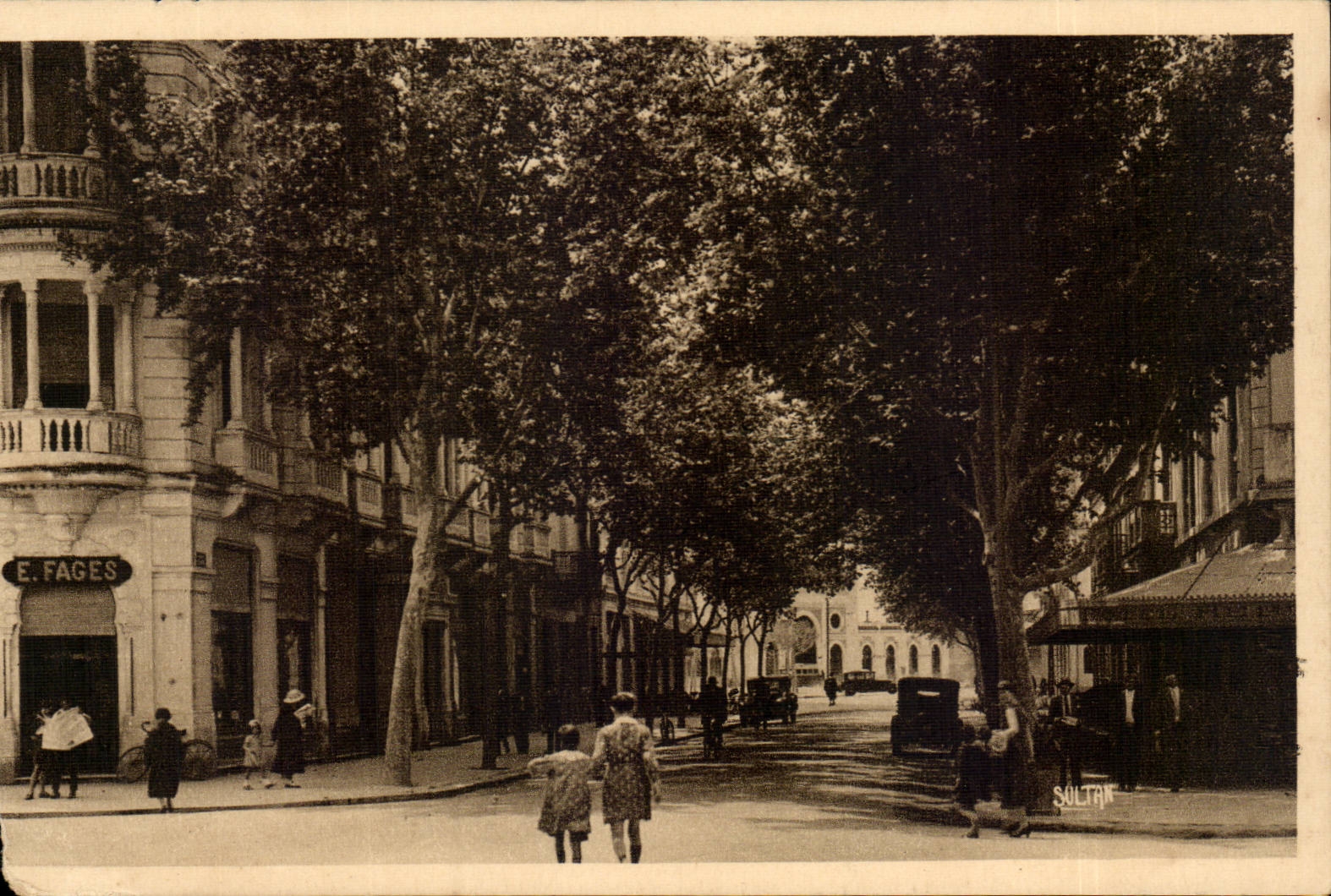 Tunisie CPA Tunis Avenue d'Algerie