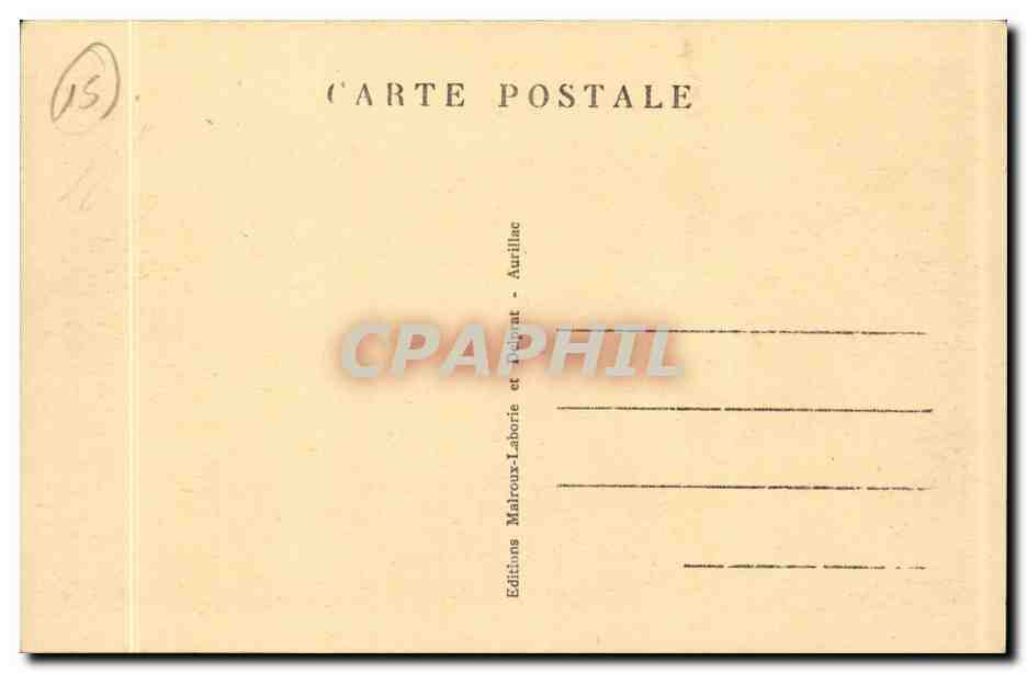 CPA L'hospice de la Deveze Entree principale — Verso
