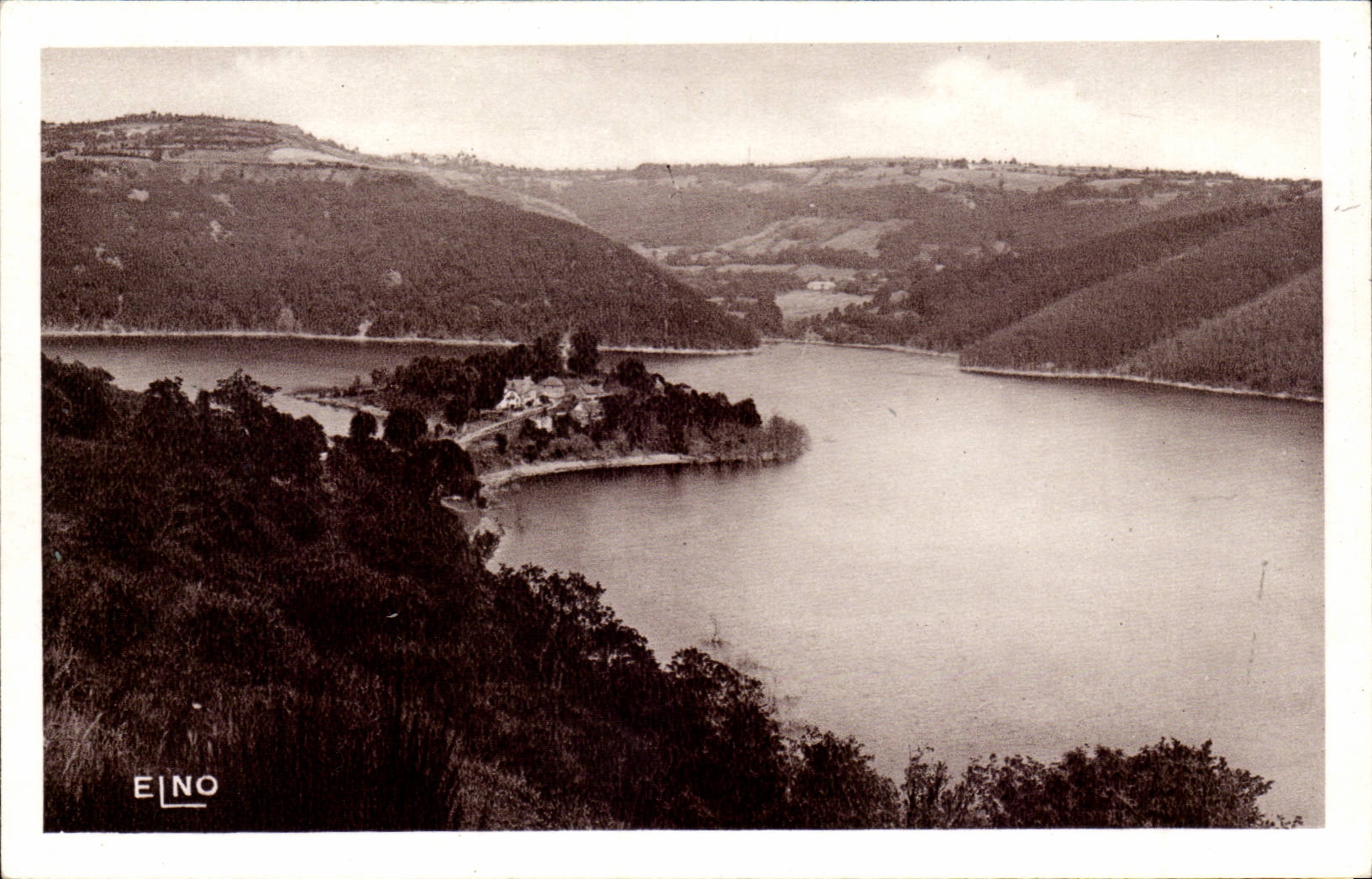 Cantal CPA la Truyere Presqu'ile de Laussac