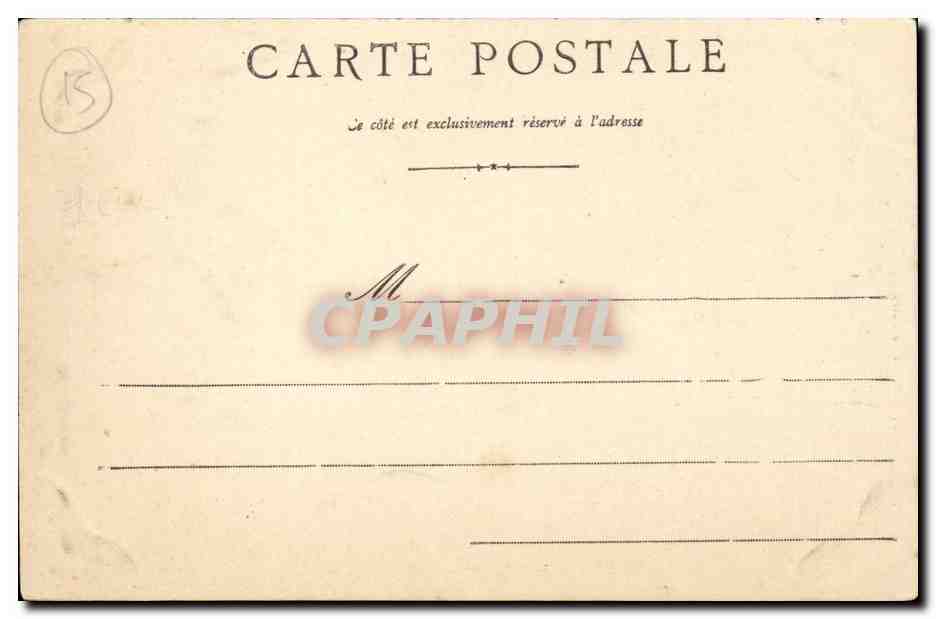 CPA Auvergne Cantal Le Lioran Vue generale — Rückseite